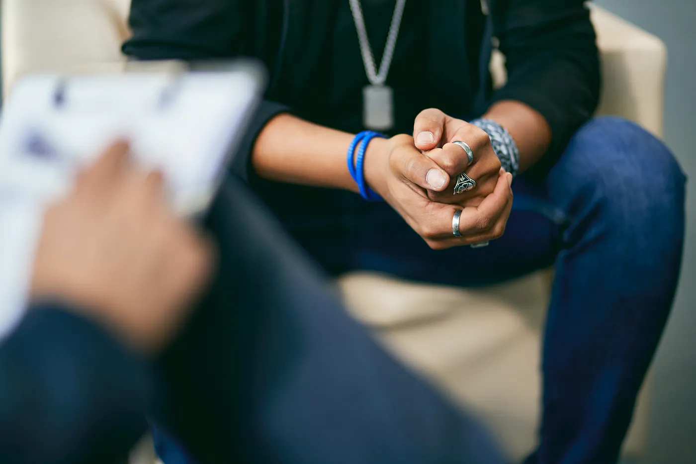 Individual therapy session with a counselor at Together Works serving Leland and Wilmington, NC