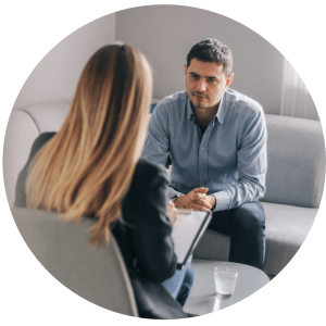 Individual therapy one-on-one counseling session in Wilmington NC