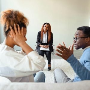 Couples therapy session with a licensed therapist in Wilmington NC